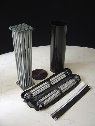 Pop Up seinä 3x2 kaareva