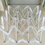 Pop up - messuseinä 3 x 2.25 m suora, nopea kasata. mainosseinä