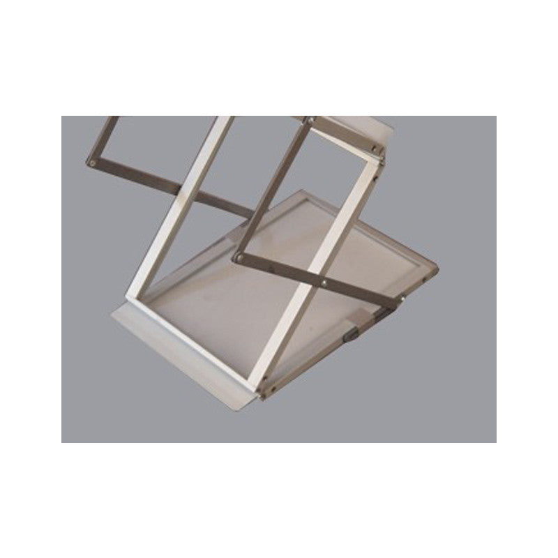 A4 Esiteteline ZIG ZAG Alumiini