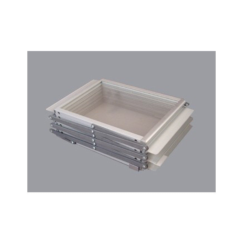 A4 Esiteteline ZIG ZAG Alumiini