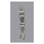 A4 Esiteteline ZIG ZAG Alumiini