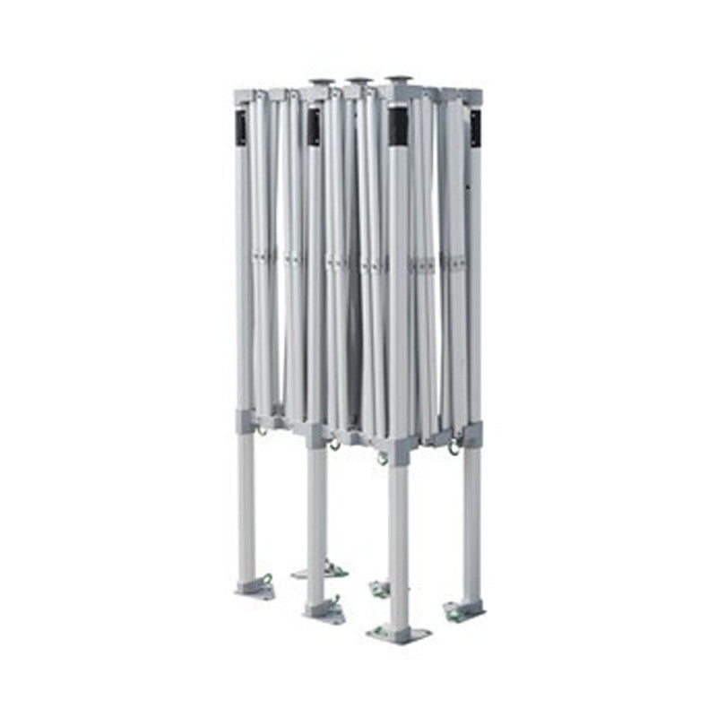 Pop up teltta 4x8m, 50mm alumiinirunko, nopea kasata, uv-suojattu. Toriteltta / näyttelyteltta / pikateltta / markkinateltta