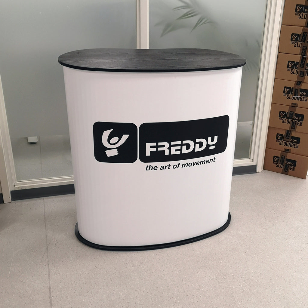 Messutiski Premium, 94cm leveä, nopea kasata.