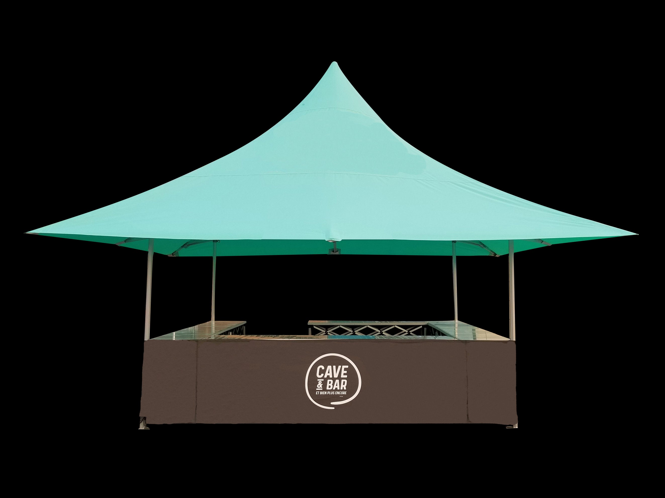 Myyntiteltta 3x3m tiskillä