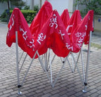 Mainosteltta 4x6m - Hexagon 40mm alumiinirunko