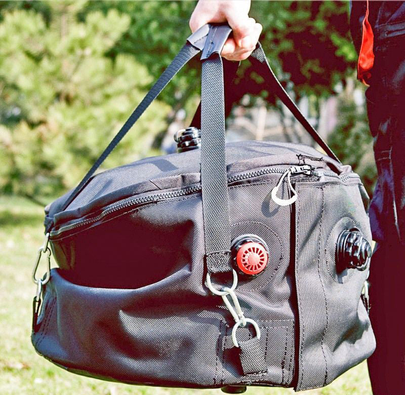 Ilmalla täytettävä mainospylväs 3m