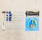 Ilmalla täytettävä mainospylväs 3,5m