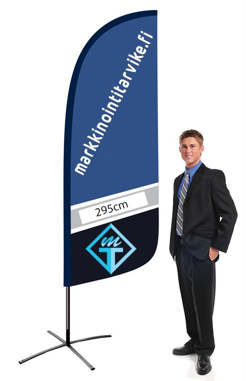 Beach flag Hainevä M - 3,0 m