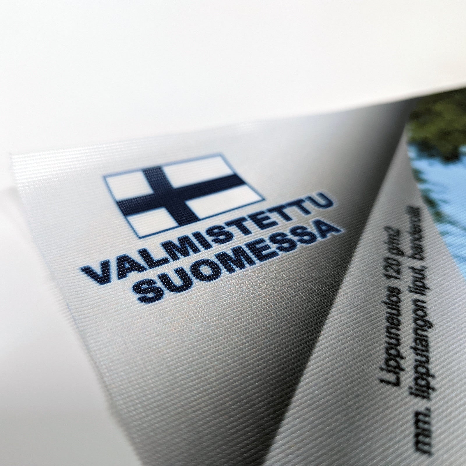 Lippukangas-banderolli | Ulko- ja sisäkäyttöön