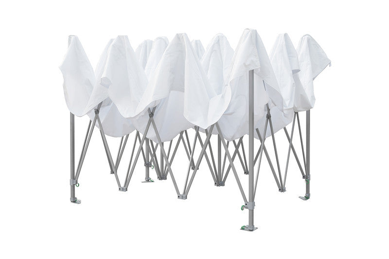 Pop up teltta 4x6m, 50mm alumiinirunko, nopea kasata, uv-suojattu. Toriteltta / näyttelyteltta / pikateltta / markkinateltta