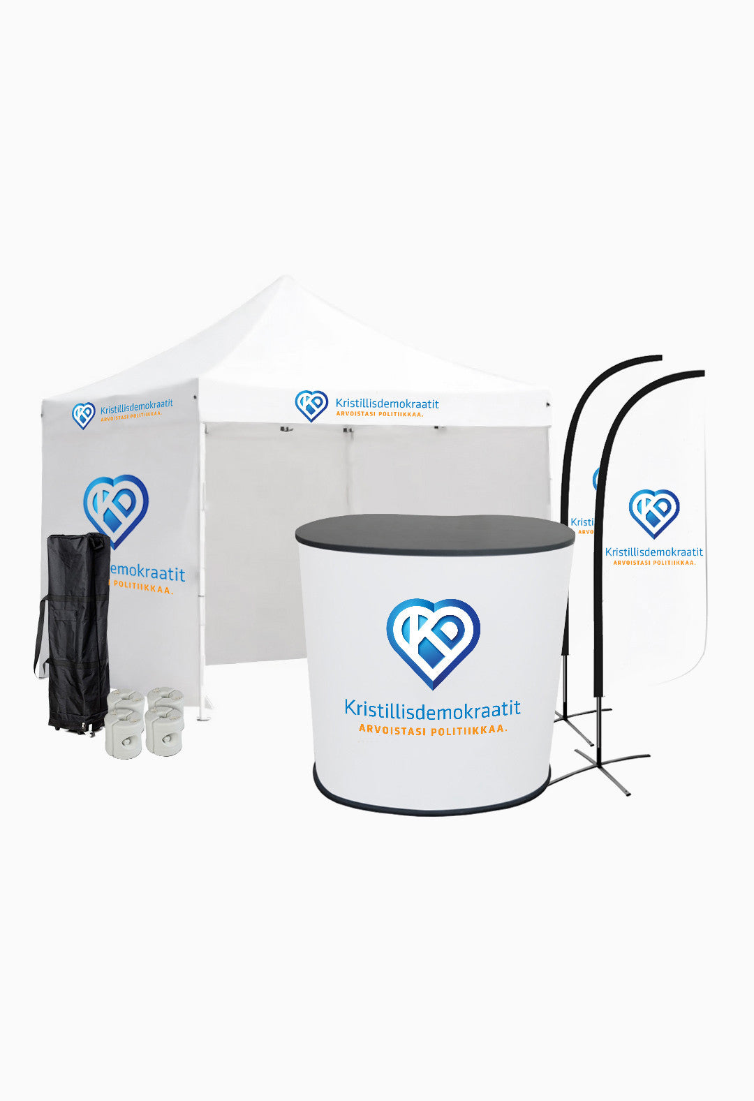 KD Puoluetelttapaketti