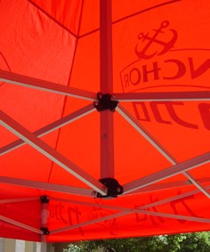 Pop up teltta 2x2m, 40mm alumiinirunko, nopea kasata, uv-suojattu. Toriteltta / näyttelyteltta / pikateltta / markkinateltta