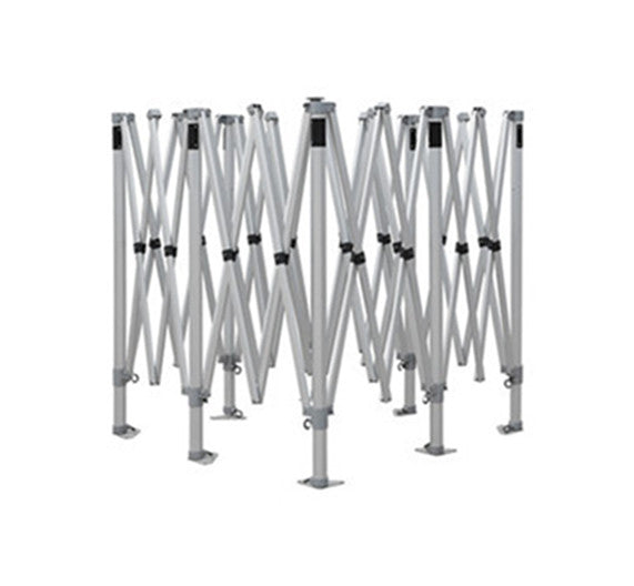 Pop up teltta 5x5m, 50mm alumiinirunko, nopea kasata, uv-suojattu. Toriteltta / näyttelyteltta / pikateltta / markkinateltta