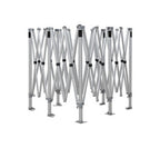 Pop up teltta 5x5m, 50mm alumiinirunko, nopea kasata, uv-suojattu. Toriteltta / näyttelyteltta / pikateltta / markkinateltta