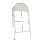 A-teline Standi Kaari Valkoinen B2