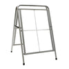 A-mainosteline Suora 50x70cm Harmaa