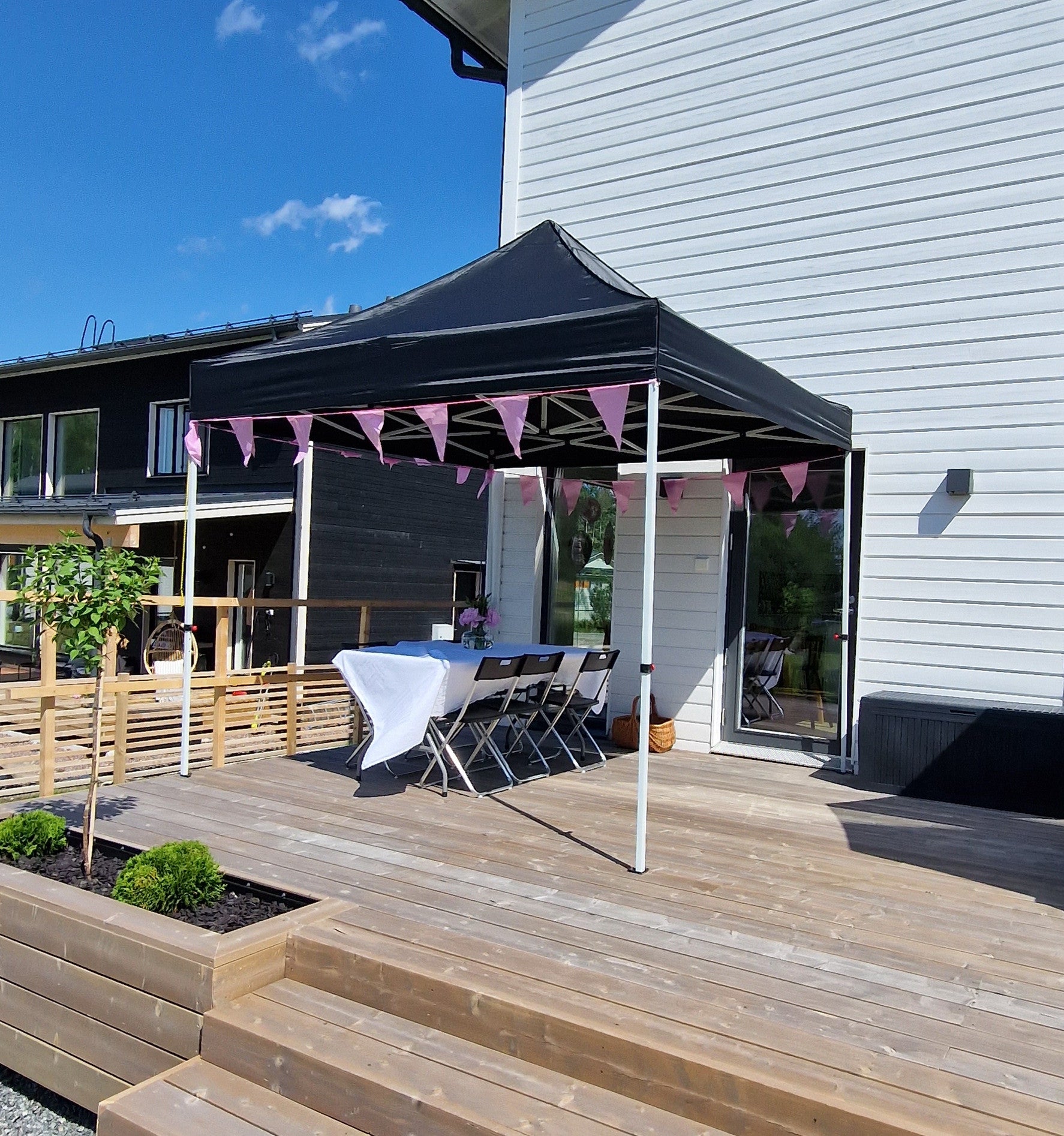 Pop-up teltta 2x2 teräs