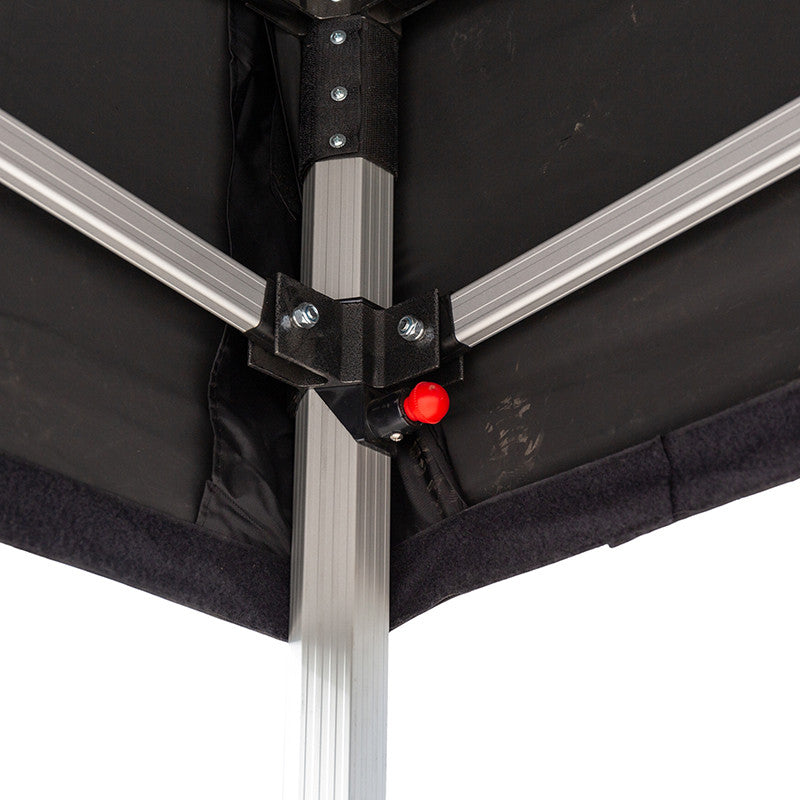 Myyntiteltta 3x4.5m, 40mm alumiinirunko, nopea kasata, uv-suojattu. Toriteltta / näyttelyteltta / pikateltta / markkinateltta