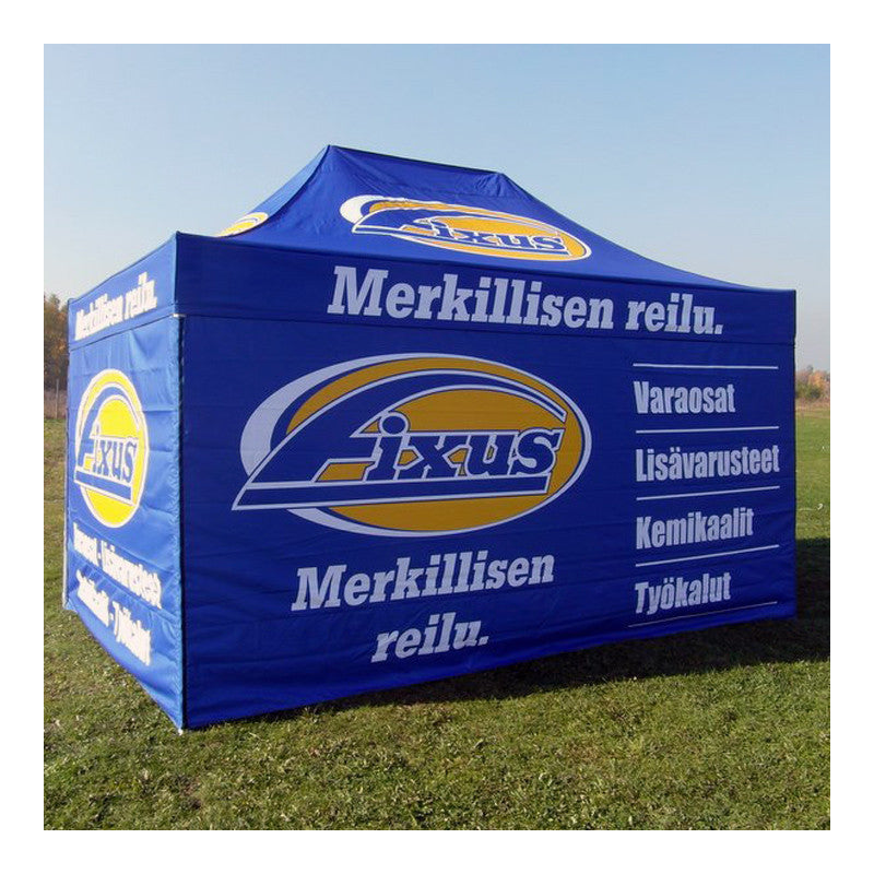 Mainosteltta 4x6m - Hexagon 40mm alumiinirunko