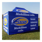 3x3m pop-up teltta koko teltan painatuksella