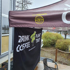 Pop up teltta 3x4.5m, 40mm alumiinirunko, nopea kasata, uv-suojattu. Toriteltta / näyttelyteltta / pikateltta / markkinateltta