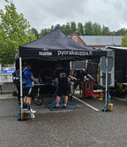 Pop up teltta 3x6m, 40mm alumiinirunko, nopea kasata, uv-suojattu. Toriteltta / näyttelyteltta / pikateltta / markkinateltta