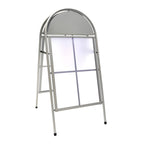 A-mainosteline Kaari Harmaa B2