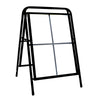 A-mainosteline Suora 50x70cm Musta