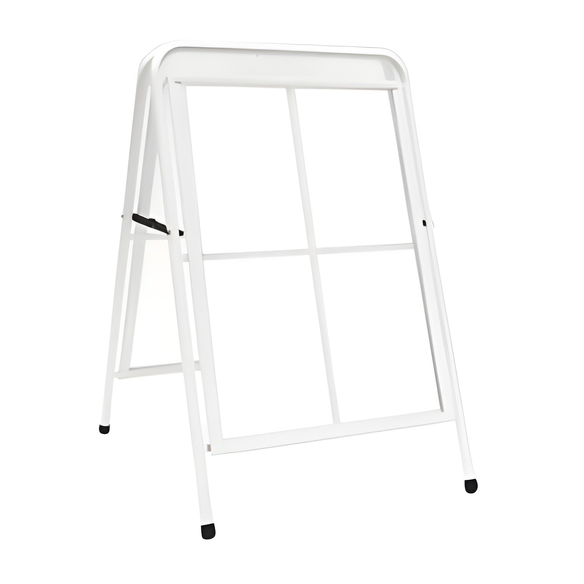 A-mainosteline Suora 22 mm Valkoinen