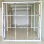 Messuseinä 3 x 2.25 m suora, nopea kasata.