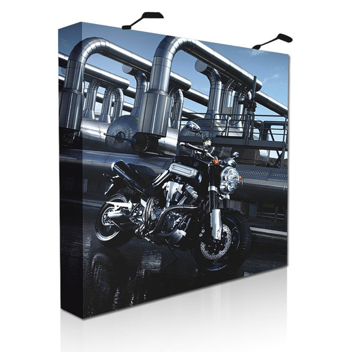 Messuseinä 3.7 x 2.25 m suora, nopea kasata.