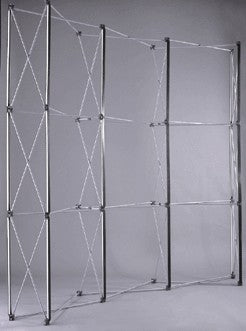 Mainosseinä 3x2 kaareva