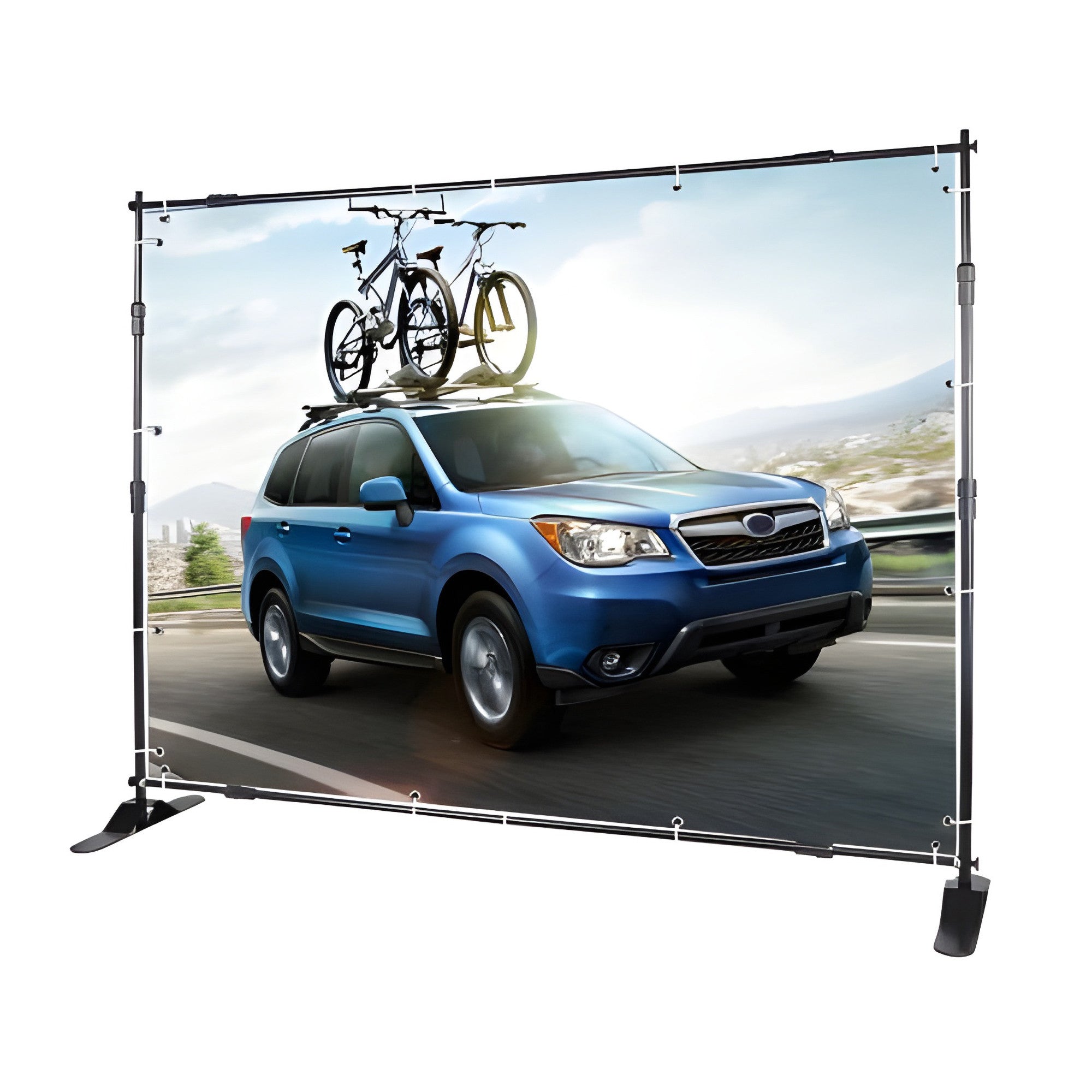 Messuseinä säädettävä 230 cm