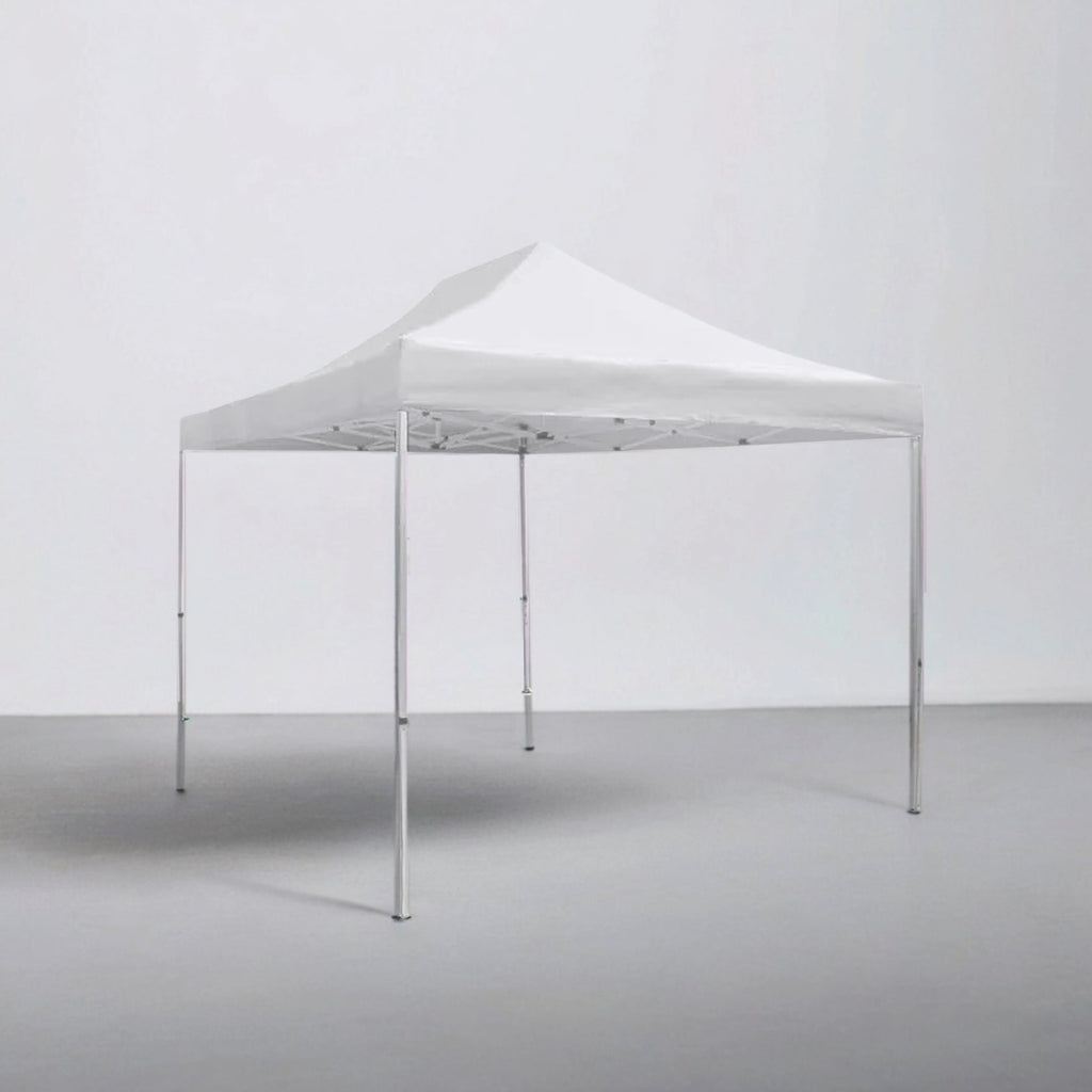 Pop up teltta 4x4m, 40mm alumiinirunko, nopea kasata, uv-suojattu. Toriteltta / näyttelyteltta / pikateltta / markkinateltta