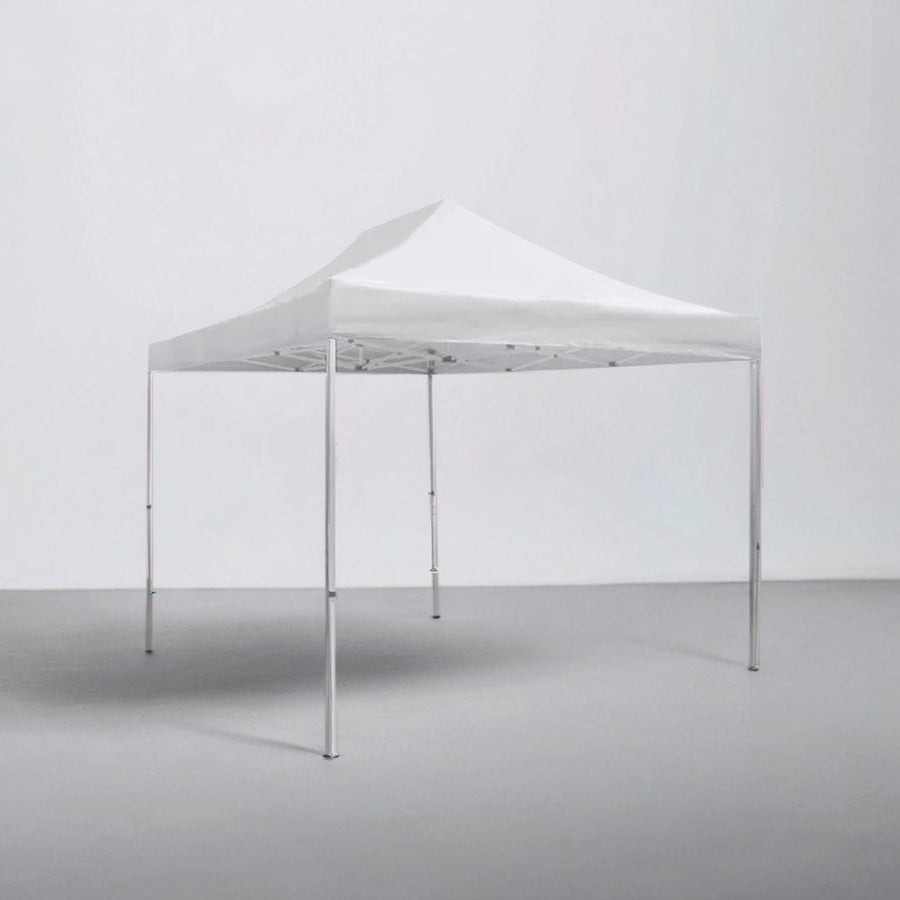 Pop up teltta 4x4m, 40mm alumiinirunko, nopea kasata, uv-suojattu. Toriteltta / näyttelyteltta / pikateltta / markkinateltta