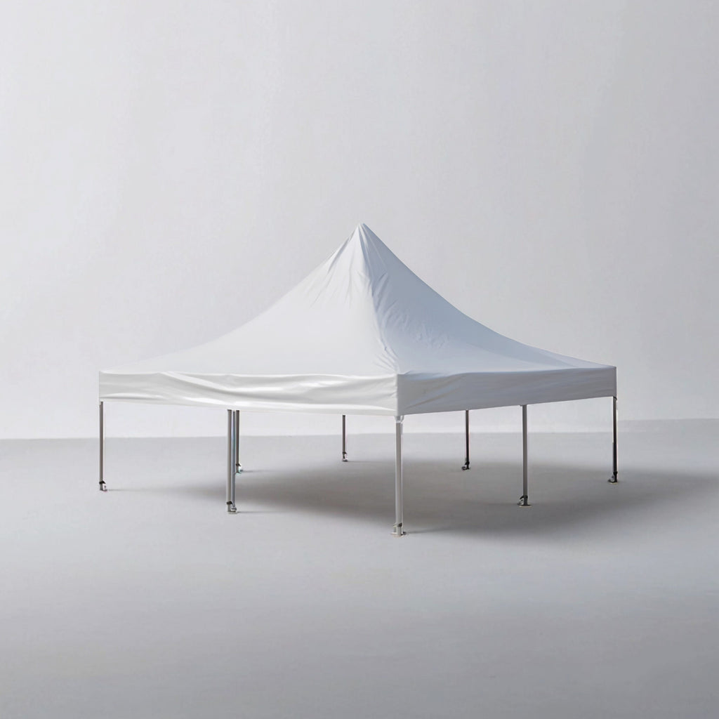 Pop up teltta 5x5m, 50mm alumiinirunko, nopea kasata, uv-suojattu. Toriteltta / näyttelyteltta / pikateltta / markkinateltta