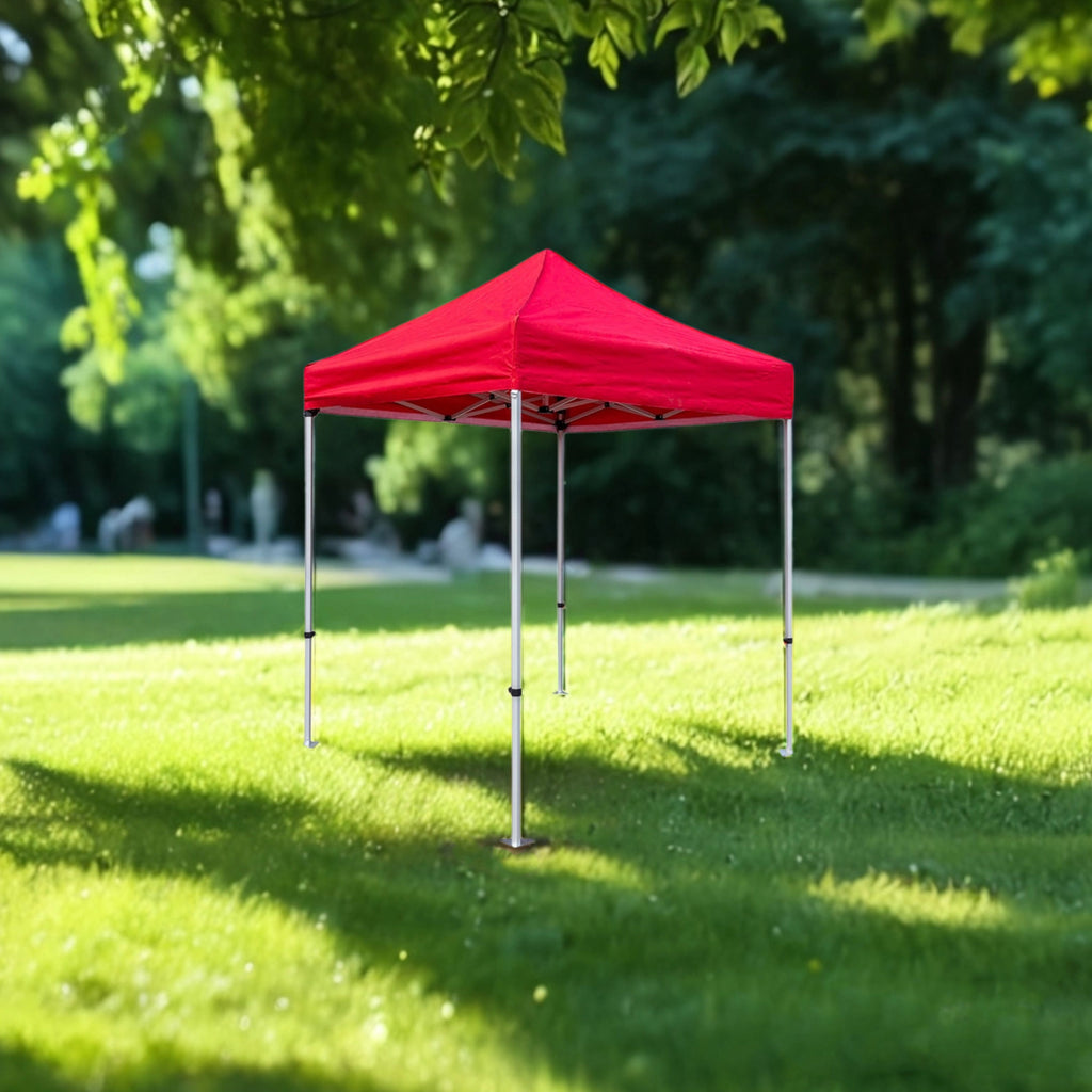 Pop up teltta 2x2m, 40mm alumiinirunko, nopea kasata, uv-suojattu. Toriteltta / näyttelyteltta / pikateltta / markkinateltta