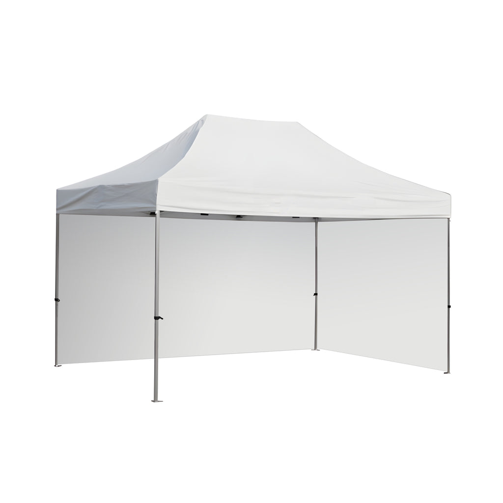 Myyntiteltta 3x4.5m, 40mm alumiinirunko, nopea kasata, uv-suojattu. Toriteltta / näyttelyteltta / pikateltta / markkinateltta