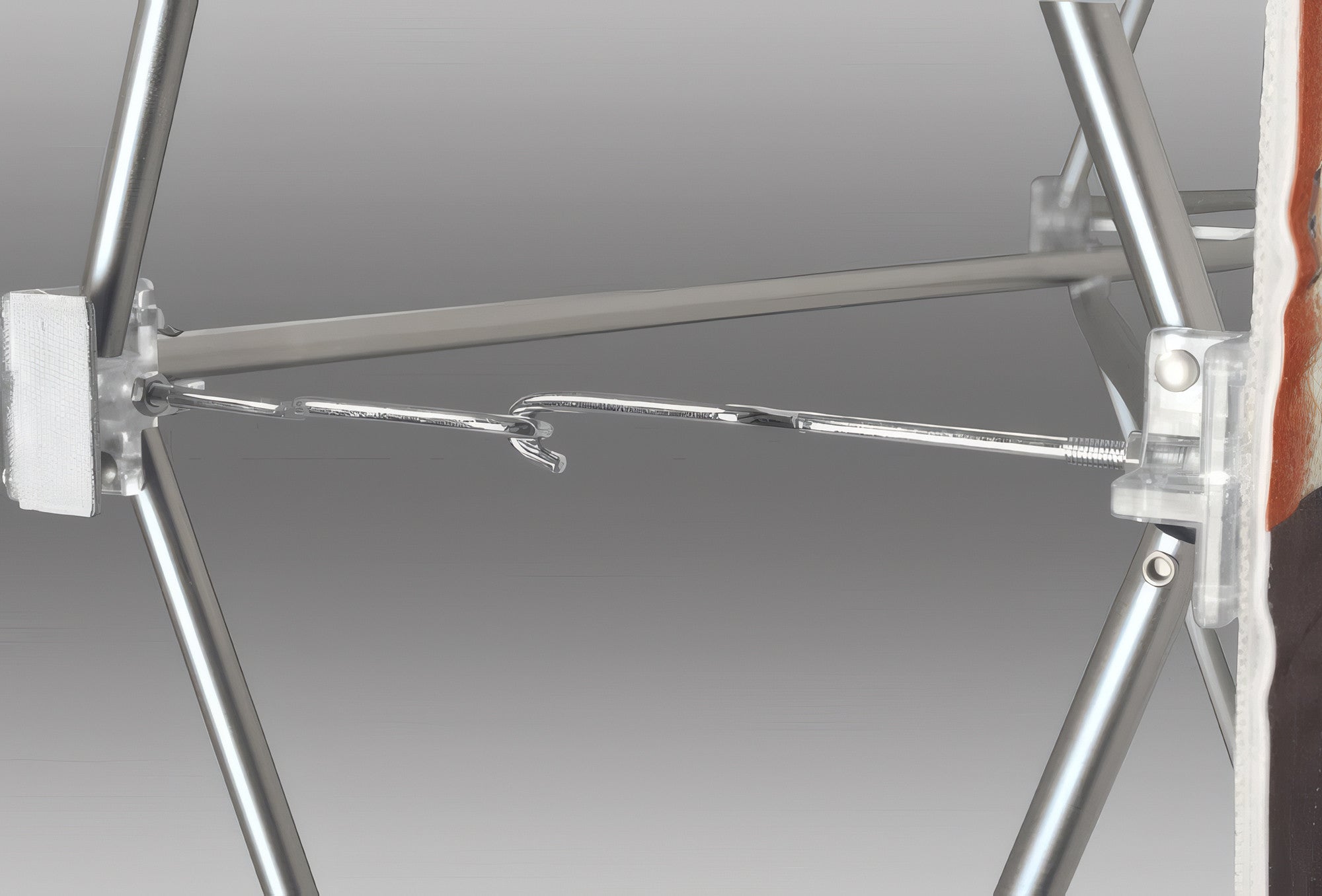 Messuseinä 3.7 x 2.25 m suora, nopea kasata.