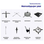 Mainoslippu suora M80