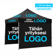 Katso pop-up teltat painatuksella