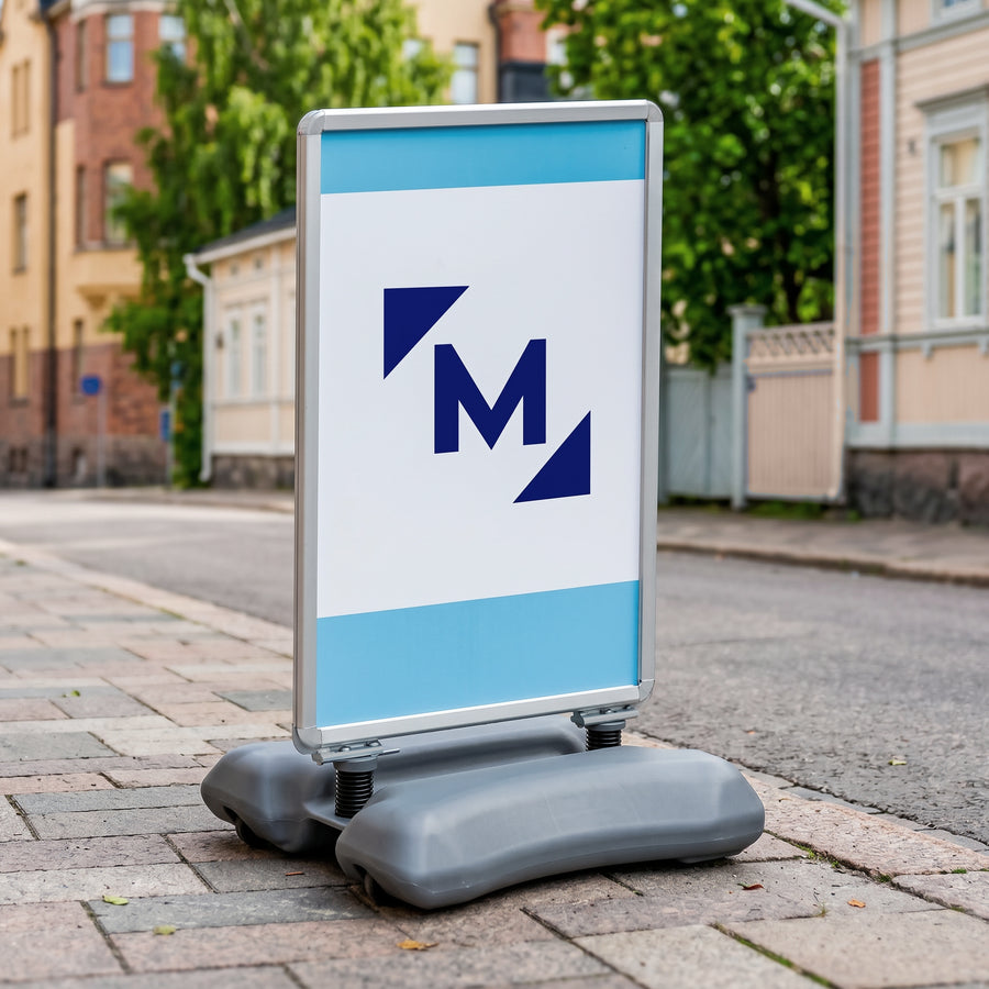 Mainoskyltti ulkokäyttöön A1