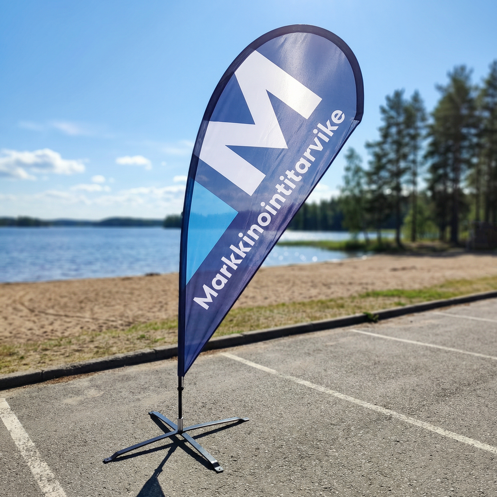 Mainoslippu Pisara XL - 4 m