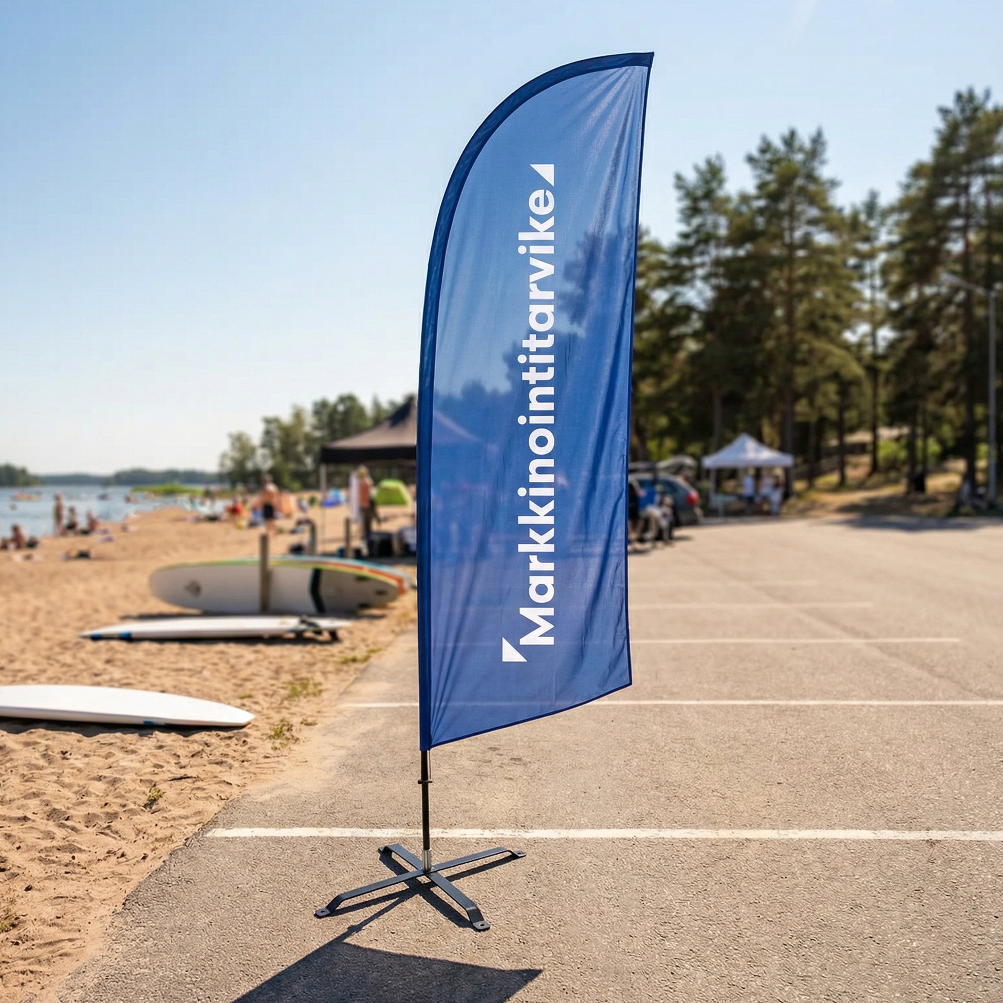 Beachflag Hainevä L - 4,2 m