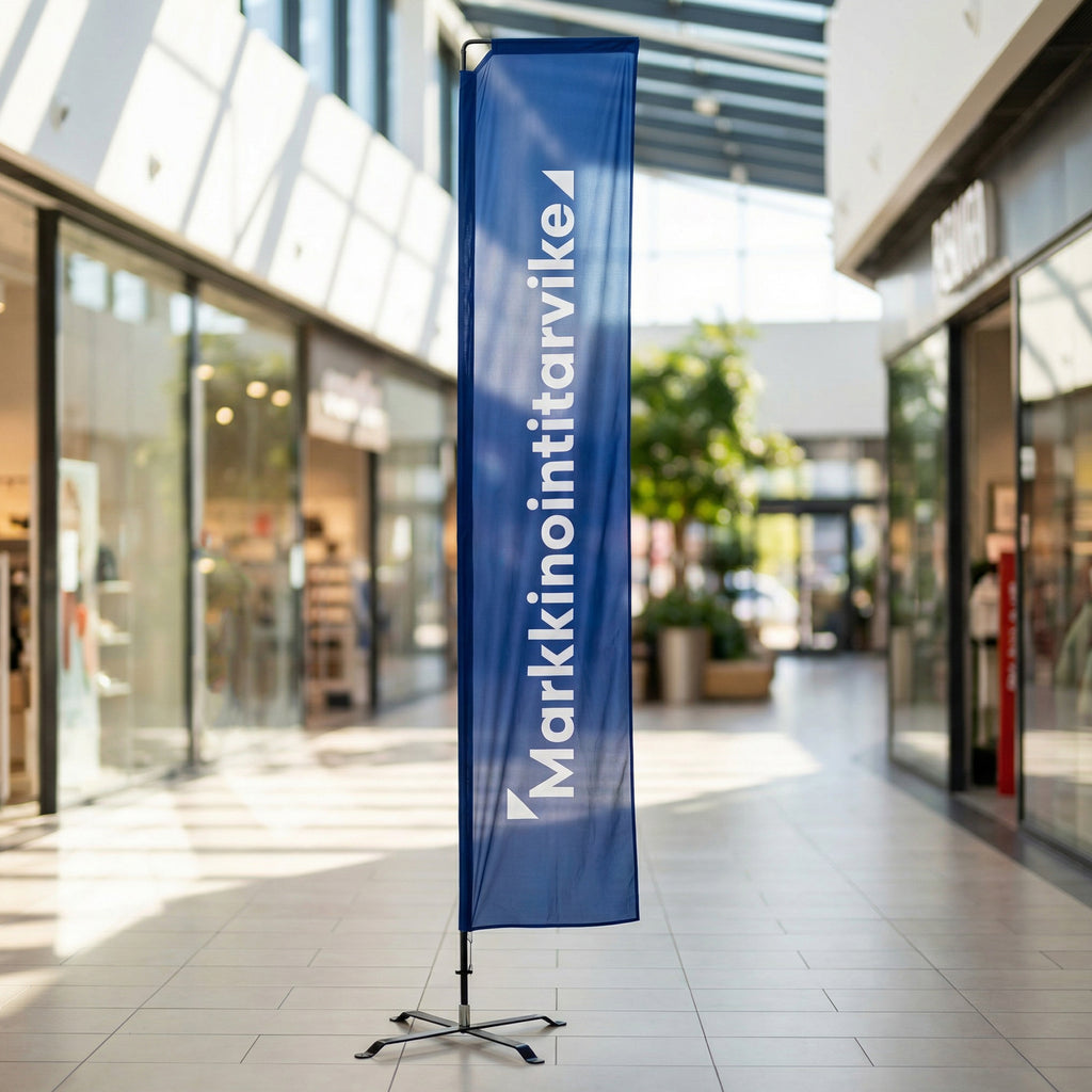 Mainoslippu suora M60