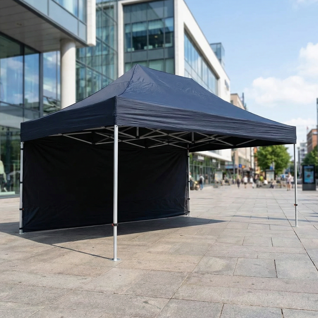 Mainosteltta 4x6m - Hexagon 40mm alumiinirunko