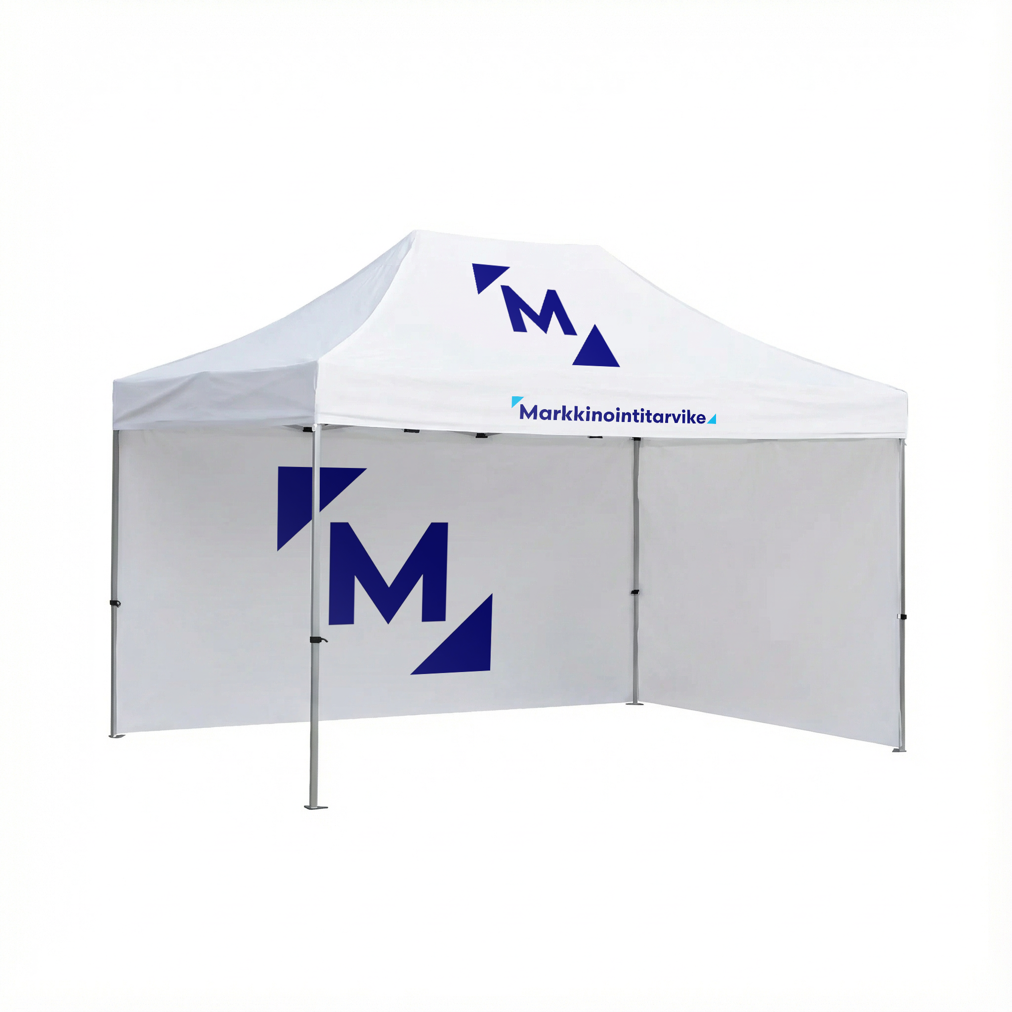 Pop up teltta 3x4.5m, 40mm alumiinirunko, nopea kasata, uv-suojattu. Toriteltta / näyttelyteltta / pikateltta / markkinateltta