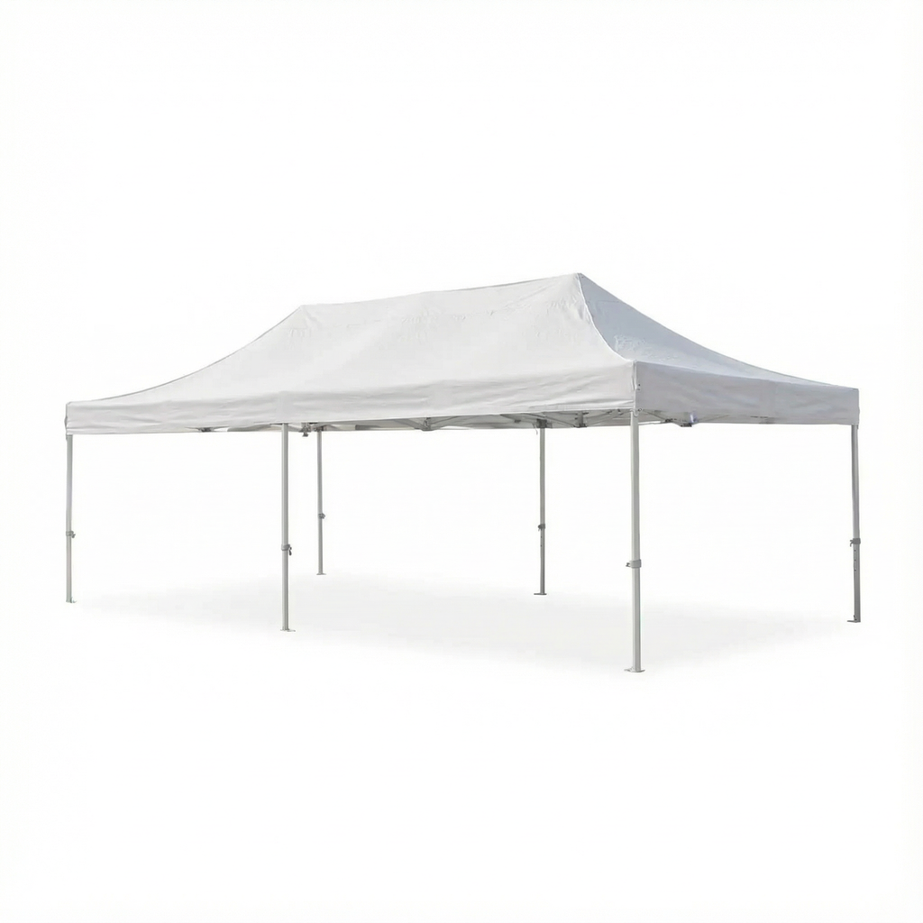 Pop up teltta 4x6m, 50mm alumiinirunko, nopea kasata, uv-suojattu. Toriteltta / näyttelyteltta / pikateltta / markkinateltta