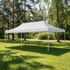 Pop up teltta 4x6m, 50mm alumiinirunko, nopea kasata, uv-suojattu. Toriteltta / näyttelyteltta / pikateltta / markkinateltta