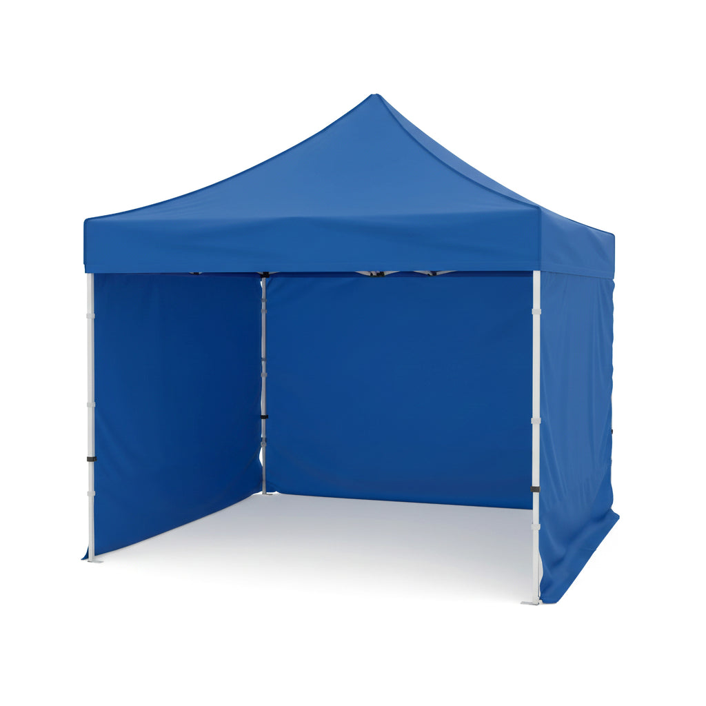 Pop up teltta 3x3m, 40mm alumiinirunko, nopea kasata. Toriteltta / näyttelyteltta / markkinateltta / Teltta painatuksella